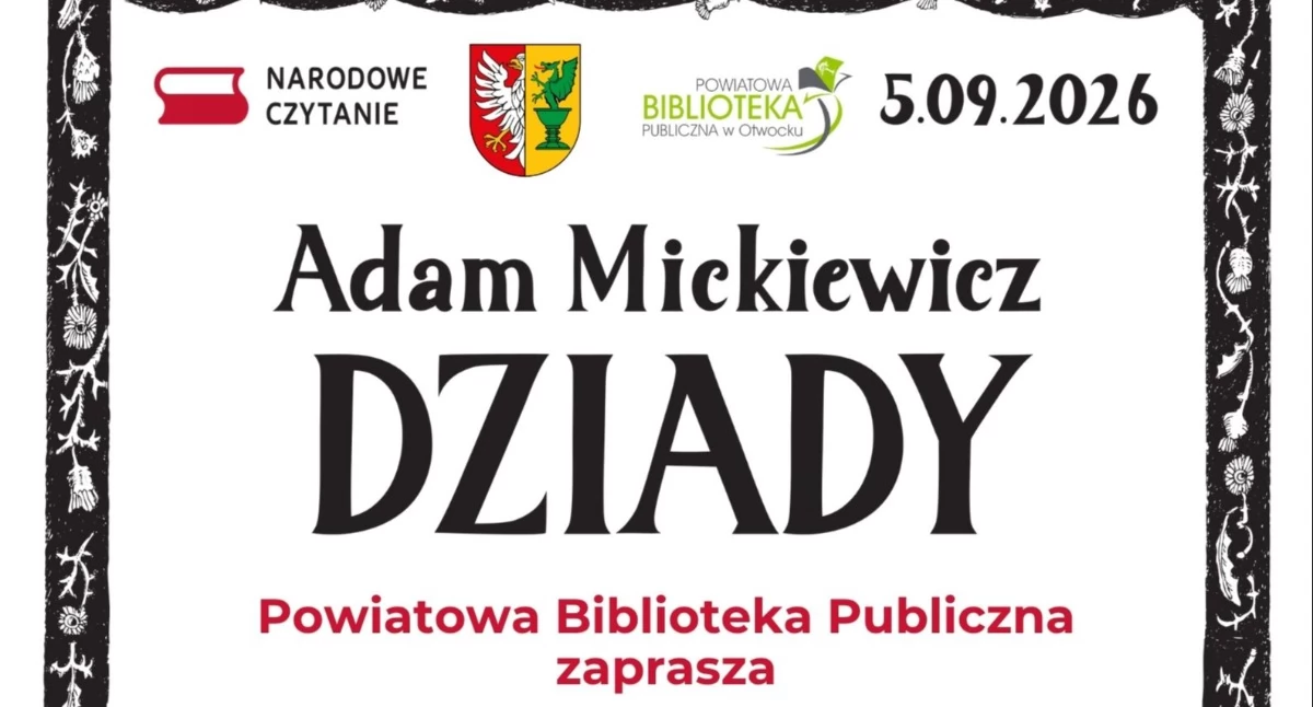 Literatura, Słowa które wciąż przemawiają „Dziady” Narodowym Czytaniu Otwocku - zdjęcie, fotografia