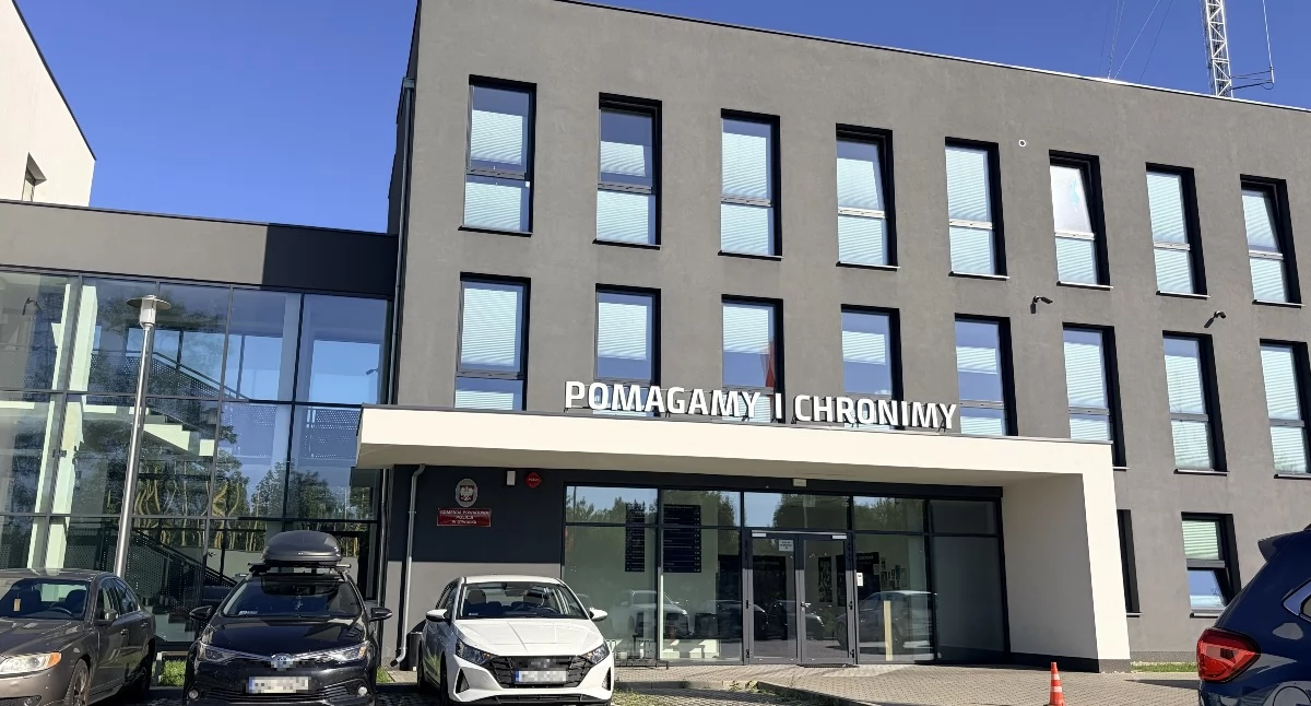 Komenda Powiatowa Policji w Otwocku; zdjęcie poglądowe