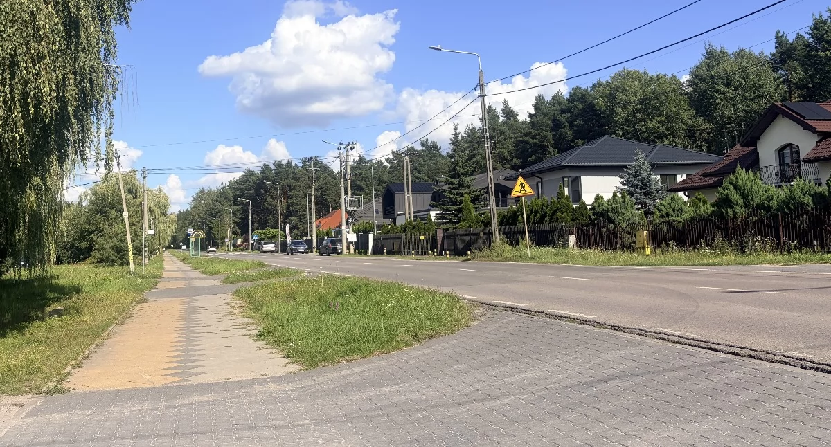 Ulica Żeromskiego w Otwocku. Fot. arch