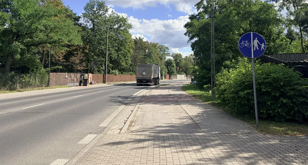 ul. Kraszewskiego w Otwocku. fot. archiwum