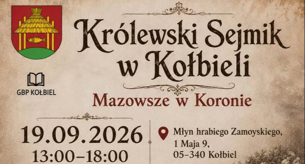Imprezy - wydarzenia, Odkryj sekrety wiecznego Mazowsza Kołbieli piknik edukacyjno historyczny - zdjęcie, fotografia