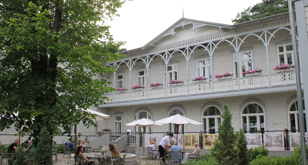Jeden z najbardziej znanych świdermajerów - Nowy Gurewicz w Otwocku. Fot. archiwum