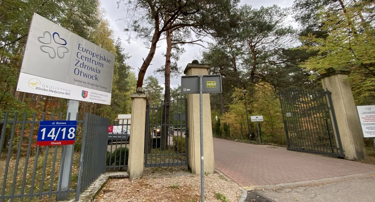 Europejskie Centrum Zdrowia Otwock ma siedzibe przy ul. Borowej. Fot. archiwum