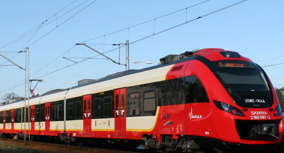 pociąg SKM - zdjęcie pogladowe, archiwum