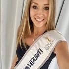 Hanna Gumowska z szarfą finalistek Miss Polonia 2017 (Fot. FB Miss Ziemi Otwockiej)