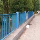 Most przy plaży miejskiej