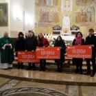 Przekazanie funduszy odbyło się w kościele św. Wincentego a'Paulo w Otwocku. Od lewej:...