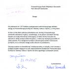Skarga na Przewodniczącą Komisji Oświaty, Kultury i Sportu