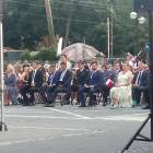 Przedstawiciele władz lokalnych, m.in. Jarosław Margielski, prezydent miasta (siedzi...