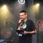 Tomasz Kapusta z Towarzystwa Przyjaciół Otwocka