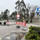 Otwock - budowa ronda u zbiegu Orlej i Powstańców Warszawy