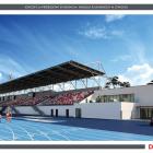 Stadion w Otwocku - Wizualizacja źródło: UM Otwock