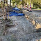 Wykopaliska archeologiczne na terenie dawnej synagogi Goldbergów w Otwocku