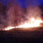 07.04.2016 Pożar trawy - Tabor 
