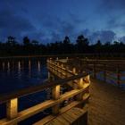 Wizualizacja terenu nad Moczydłem po rewitalizacji, nocą