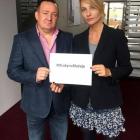 Aneta Kręglicka i Konsul Honorowy Republiki Mołdowy pan Pavel Scura