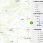 Stężenie pyłów PM 10 - wg stacji Brzozowa