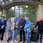 Od lewej: Paweł Ajdacki, Macjanna Nowak, Aldona Roguska i prof. Marcin Kurzyna