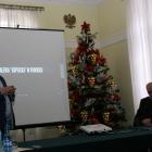Wojciech Krawczyk przedstawia projekt i harmonogram wykonania Galerii „Kupiecka” w Otwocku