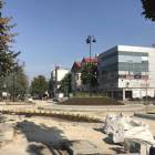 Otwock. Teren budowy ronda Powstańców Warszawy -Andriollego