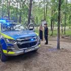 Policjanci na pikniku Promyczka. Fot. KPP Otwock
