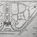 Plan Parku sporządzony w 1927 r.
