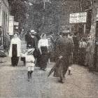 Ul. Kościelna na zdjęciu z ok. 1900 r.