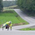 fot. Foto we dwoje - na trasie czasówki pozycja areodynamiczna