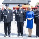 Gośćmi jubileuszu OSP Rudzienko byli min. (od prawej) Antoni J. Tarczyński i Bożena...