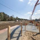 Roboty na LK7 w Michalinie. Fot. PLK