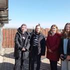 Z Przytuliska Znajdki; od lewej: Julia, Natalia, Gabrysia, Wiktoria