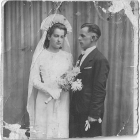 Ślub w 1944 roku - Jan i Zofia Rosłonek