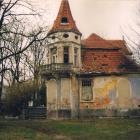 Koprówka w Celestynowie - dworek rozebrany w roku 2004