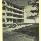 Otwock, Sanatorium Wojskowe - fragment elewacji