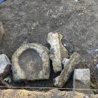 Wykopaliska archeologiczne na terenie dawnej synagogi Goldbergów w Otwocku