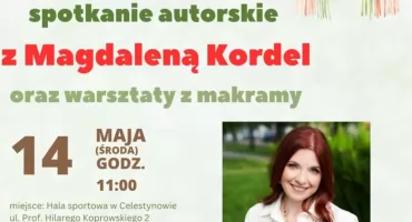 Pisarka Magdalena Kordel odwiedzi Celestynów