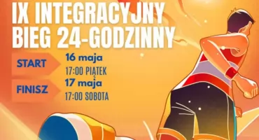 Biegaj i wspieraj przez całą dobę! IX Integracyjny Bieg 24-godzinny w Otwocku już 16–17 maja 2025