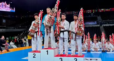 Szymon Olpiński z brązowym medalem mistrzostw świata w karate fullcontact!