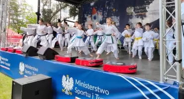 KS SOKUDO na Kosmicznym Dniu Dziecka w Ogrodach Kancelarii Premiera