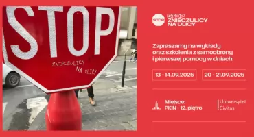 STOP ZNIECZULICY NA ULICY – policjanci uczą warszawiaków, jak reagować na przemoc