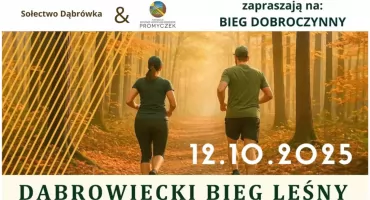 I Dąbrowiecki Bieg Leśny – sport i pomoc w jednym