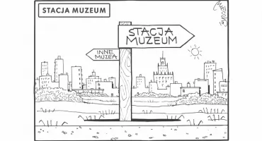 Wernisaż wystawy „Szkice w pierwszej klasie, czyli Andrzej Mleczko o kolei”