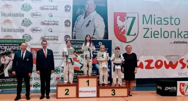 KSW Bushi z Józefowa z 13 medalami na turnieju Kyokushin Cup w Zielonce