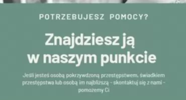 Punkt wsparcia dla pokrzywdzonych przestępstwem