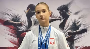 Mieszkanka Celestynowa wicemistrzynią Europy w karate