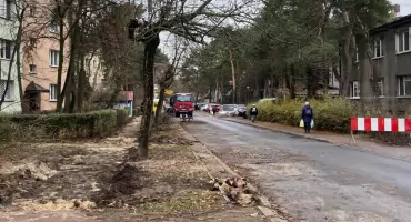 Ruszyła przebudowa ul. Wyspiańskiego w centrum Otwocka