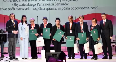 Bezpieczeństwo seniorów na Mazowszu. Eksperci i samorządowcy debatowali w Warszawskiej Operze Kameralnej