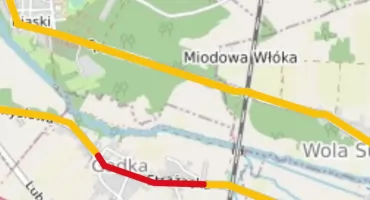 Utrudnienia na drodze Gadka - Sufczyn - roboty drogowe