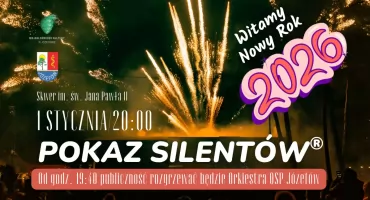 Świetlne widowisko bez huku w Józefowie