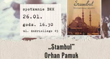 Literacka podróż nad Bosfor - spotkanie Dyskusyjnego Klubu Książki w Otwocku